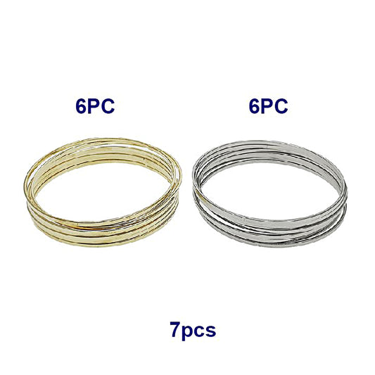 Assorted Flat Bangle Bracelet