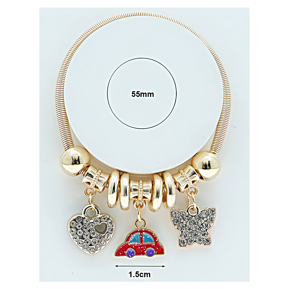 Car Charm Coil Bracelet