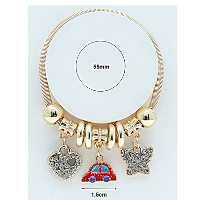 Car Charm Coil Bracelet