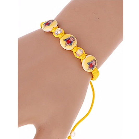 JAB23377 - Adjustable Thread Angel Bracelet