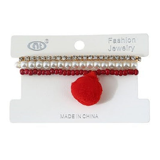 JAB26399 - Pom Pom Bracelet