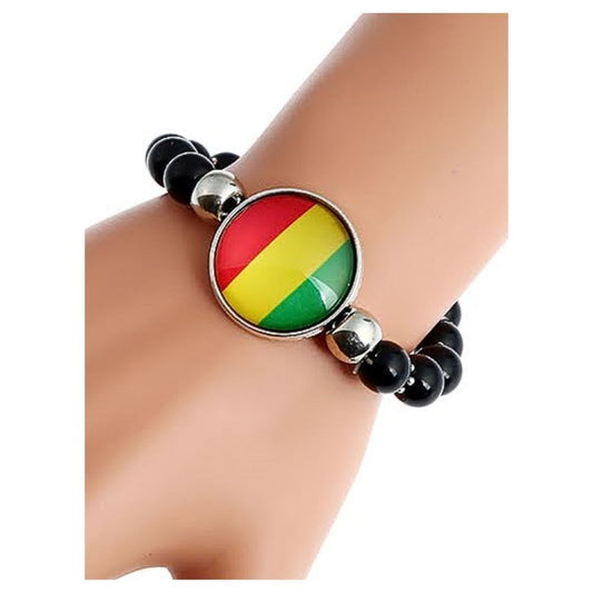 JAB26603 - African Bead Stretch Bracelet