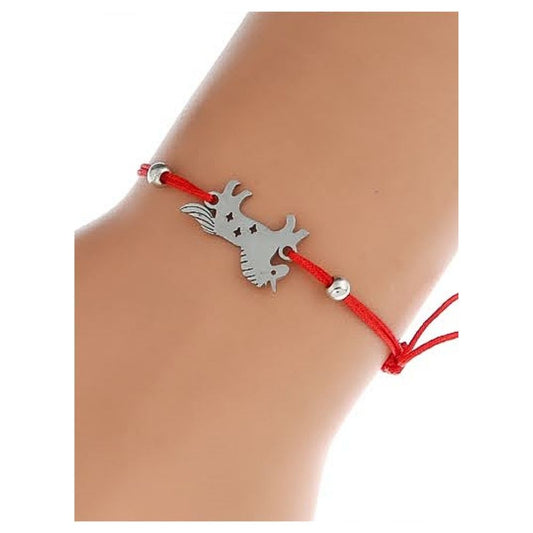 JAB30818 - Unicorn Adjustable Cord Bracelet