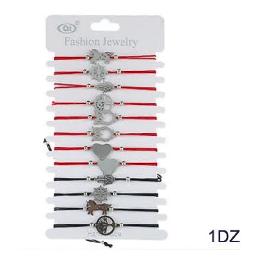 JAB30818 - Unicorn Adjustable Cord Bracelet