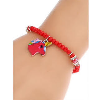 JAB30962 - Unicorn Bead Bracelet