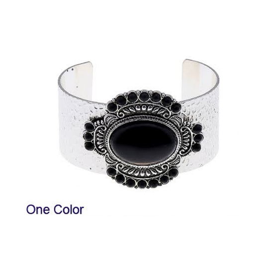 JAB36274 - Western Onyx Cuff Bracelet