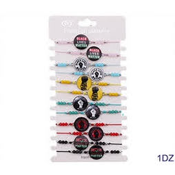 JAB36413 - Black Lives Matter Adjustable Cord Bracelet