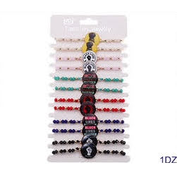 JAB36417 - Black Lives Matter Adjustable Cord Bracelet