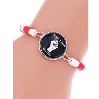 JAB36429 - Black Lives Matter Adjustable Cord Bracelet