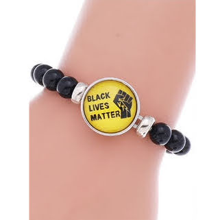 JAB36436 - Black Lives Matter Adjustable Cord Bracelet