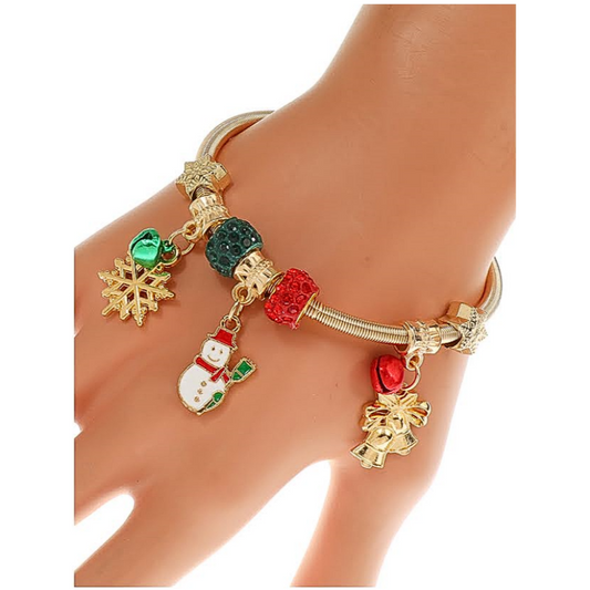 JAB45426 - Christmas Charm Bracelet