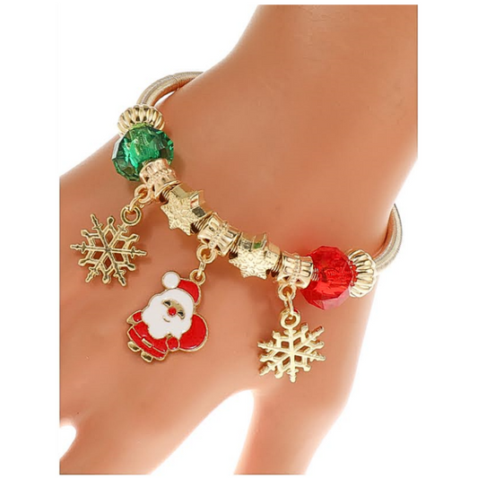 JAB45428 - Christmas Charm Bracelet