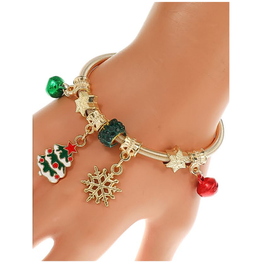 JAB45430 - Christmas Charm Bracelet