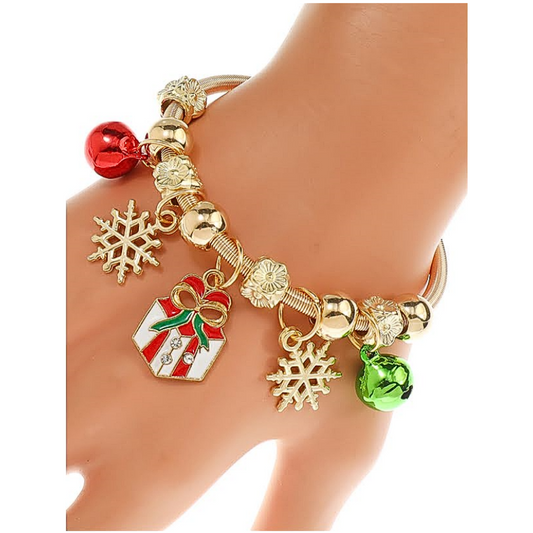 JAB45431 - Christmas Charm Bracelet