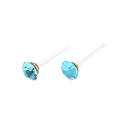 24 PCS Color Crystal Stud Earrings