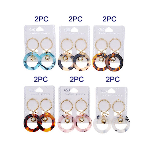 JAE34954 - Resin Drop Earring