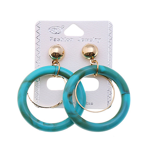 JAE34955-1-Resin Dangle Earring