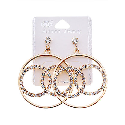 JAE35412 - Double Circle Earring