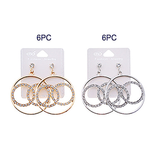 JAE35412 - Double Circle Earring