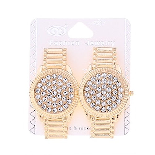 JAE35492 - Luxury Watch Earring