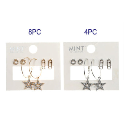 JAE37288 - 3 Pair Earring Set