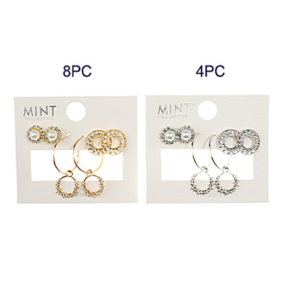 JAE38841 - 3 Pair Earring Set