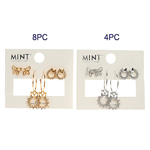 JAE38844 - 3 Pair Earring Set