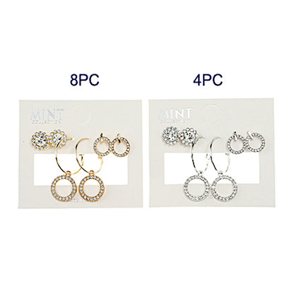 JAE38852 - 3 Pair Earring Set