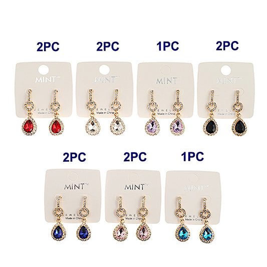 JAE40783 - Crystal Drop Earring