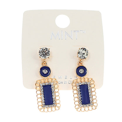 JAE40792 - Enamel Drop Earring