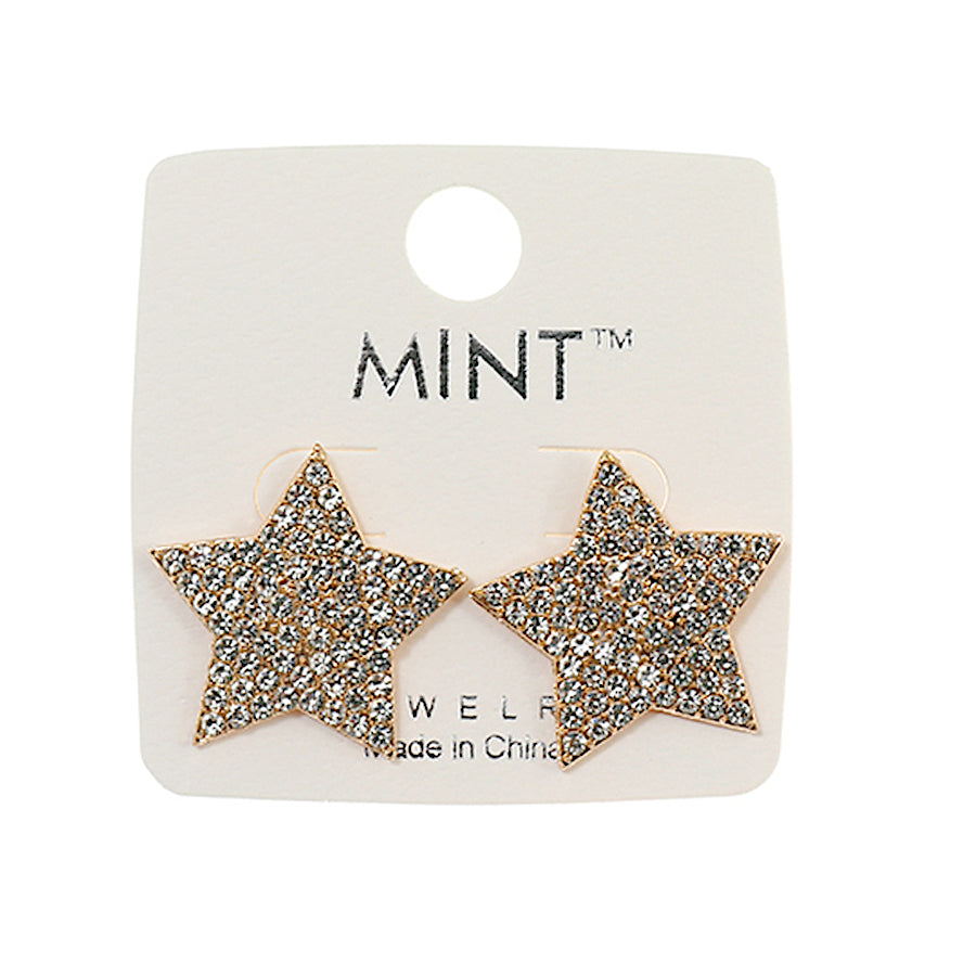 JAE40917 - Pavé Star Post Earring