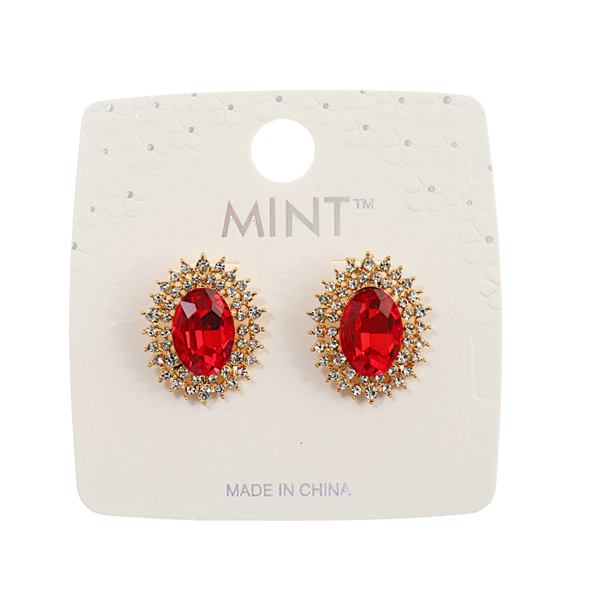 JAE42195 - Crystal Post Earring