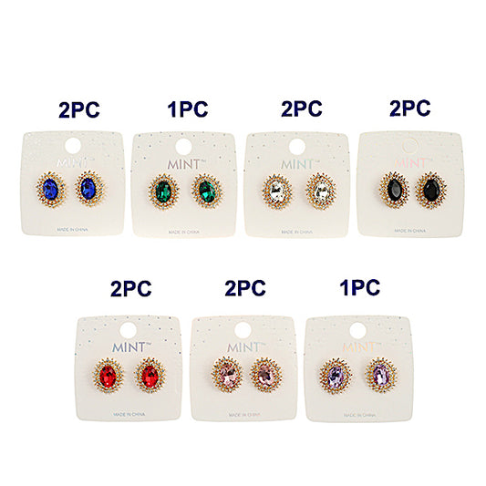 JAE42195 - Crystal Post Earring