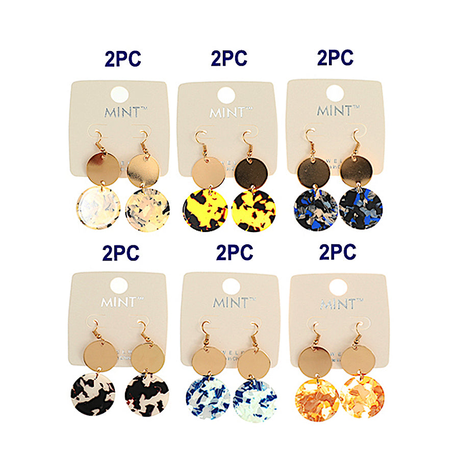 JAE42206 - Resin Drop Earring