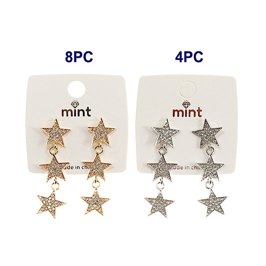 JAE43286 - Star Cascade Earring