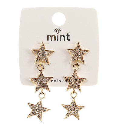 JAE43286 - Star Cascade Earring