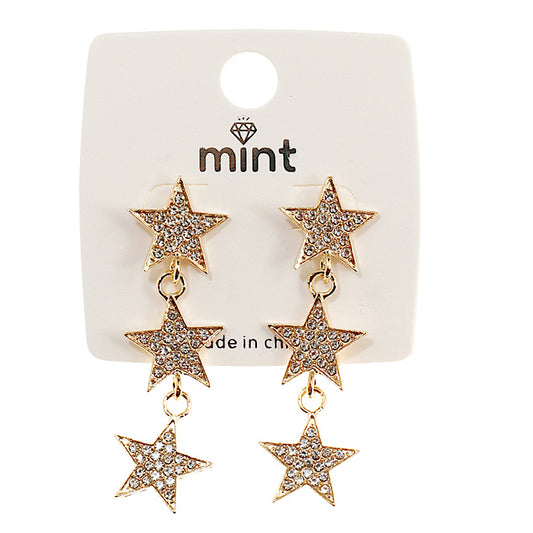 JAE43286 - Star Cascade Earring