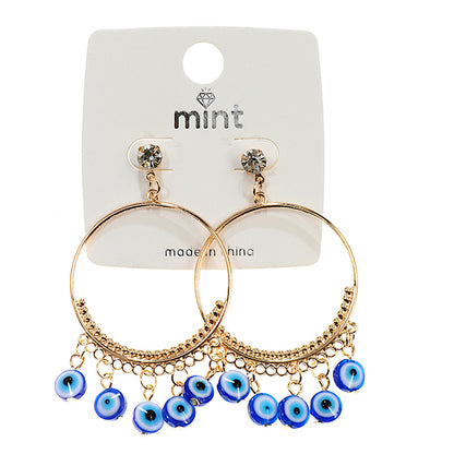 JAE43305 - Boho Evil Eye Bead Earring