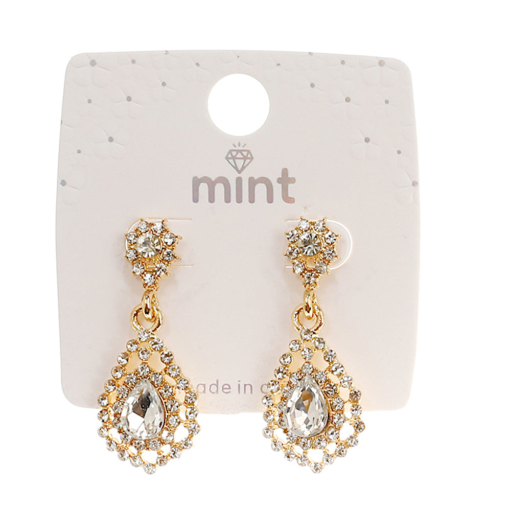 JAE43617 - Crystal Drop Earring