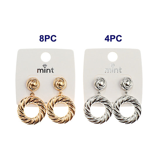 Twist Drop Earring