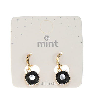 Black Square Huggies