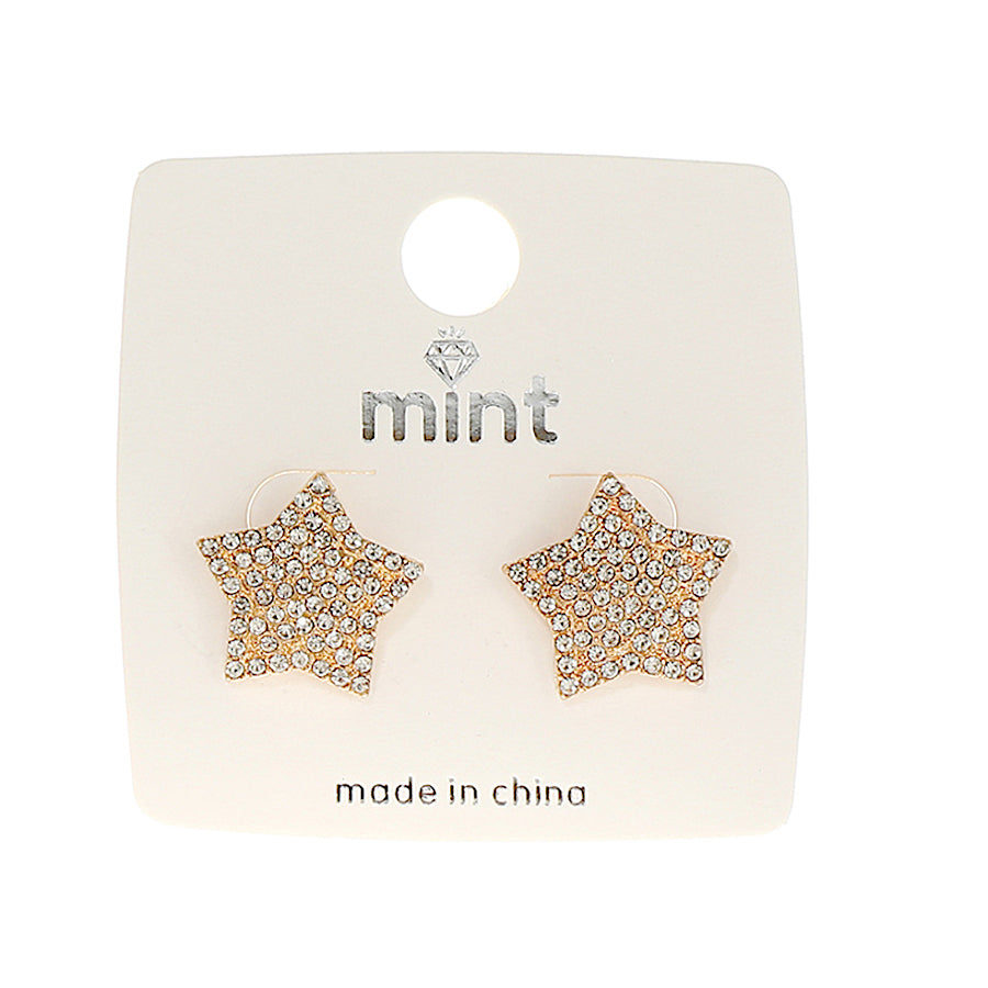 JAE44375 - Pavé Star Post Earring