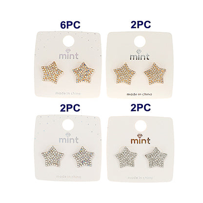 JAE44375 - Pavé Star Post Earring