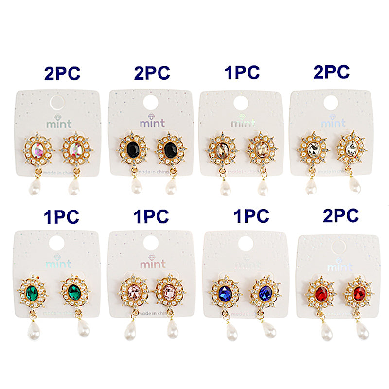 JAE44578 - Vintage Pearl Drop Earrings