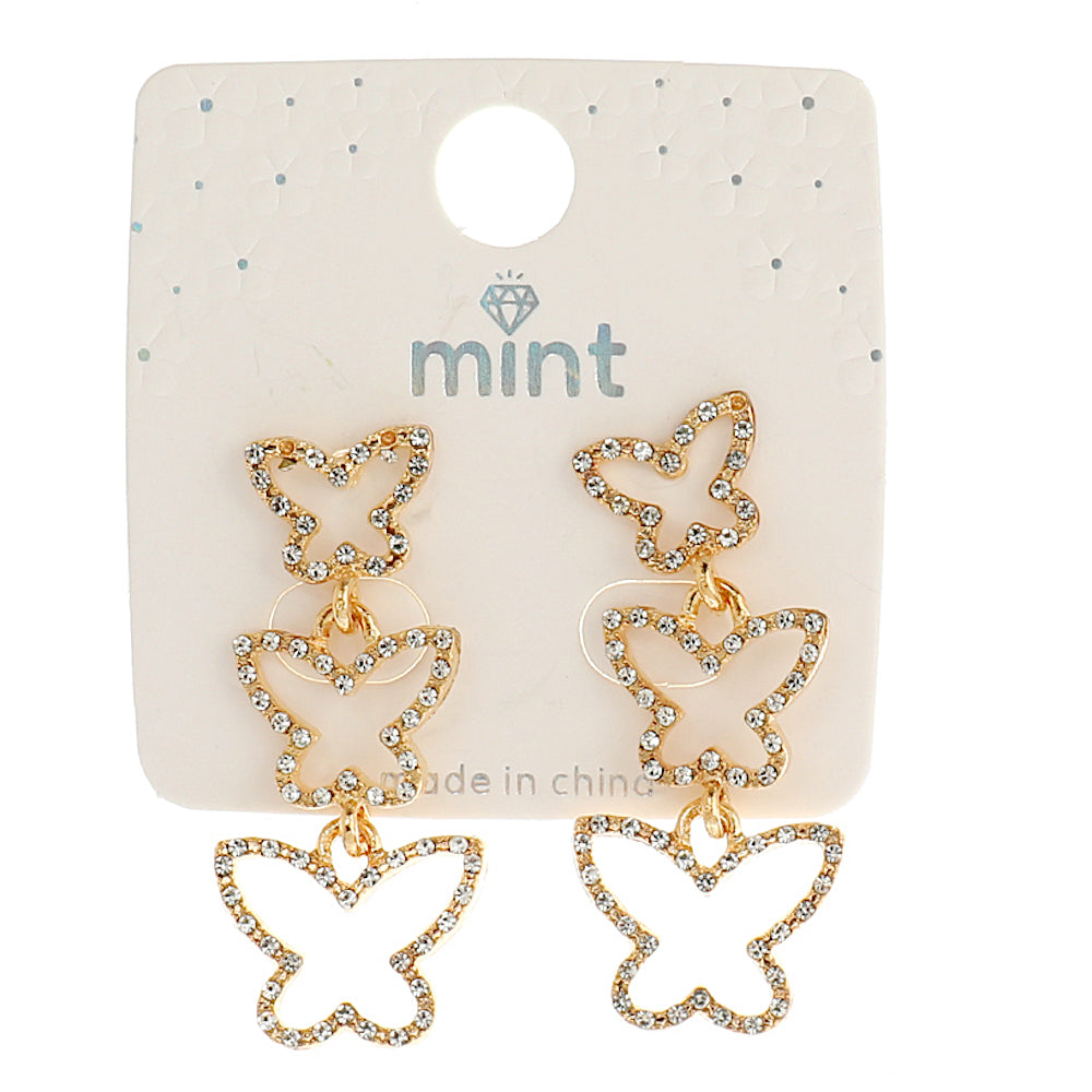 JAE44873 - Butterfly Cascade Earring