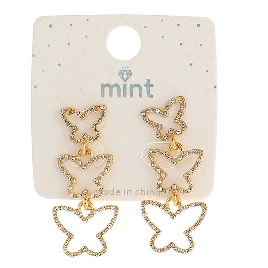 JAE44873 - Butterfly Cascade Earring