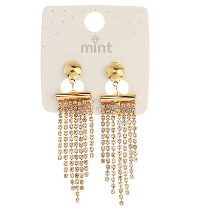 JAE44907C - Rhinestone Clip-on Earring