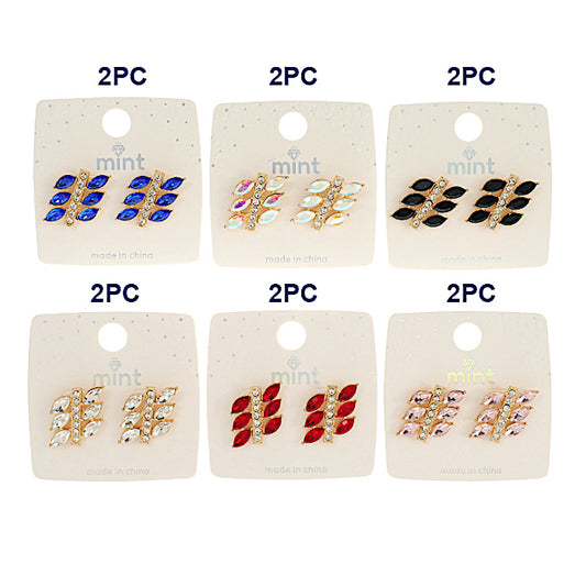 JAE45024 - Crystal Post Earring