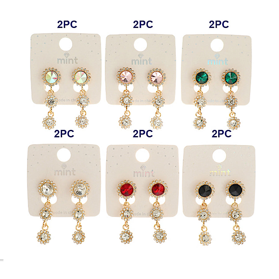 JAE45033 - Crystal Drop Earring