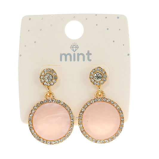 JAE45164 - Enamel Circle Earring